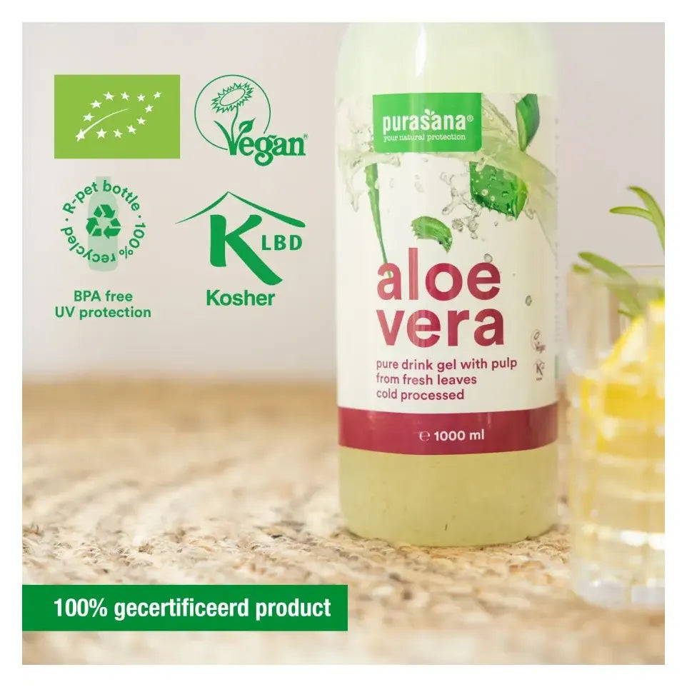 Purasana Aloe vera drink gel 1 liter