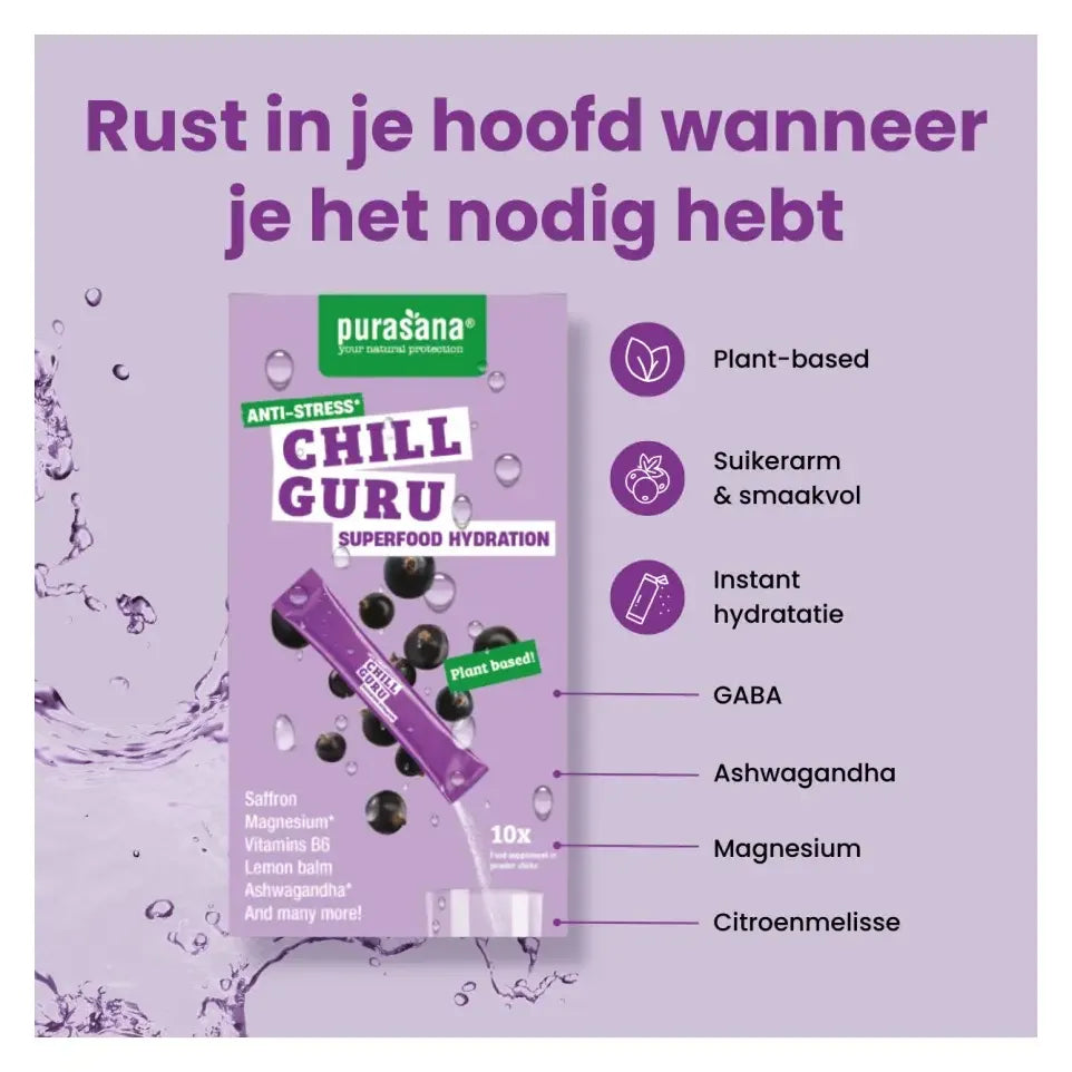 Purasana Hydration superfoods chill guru 45 gram