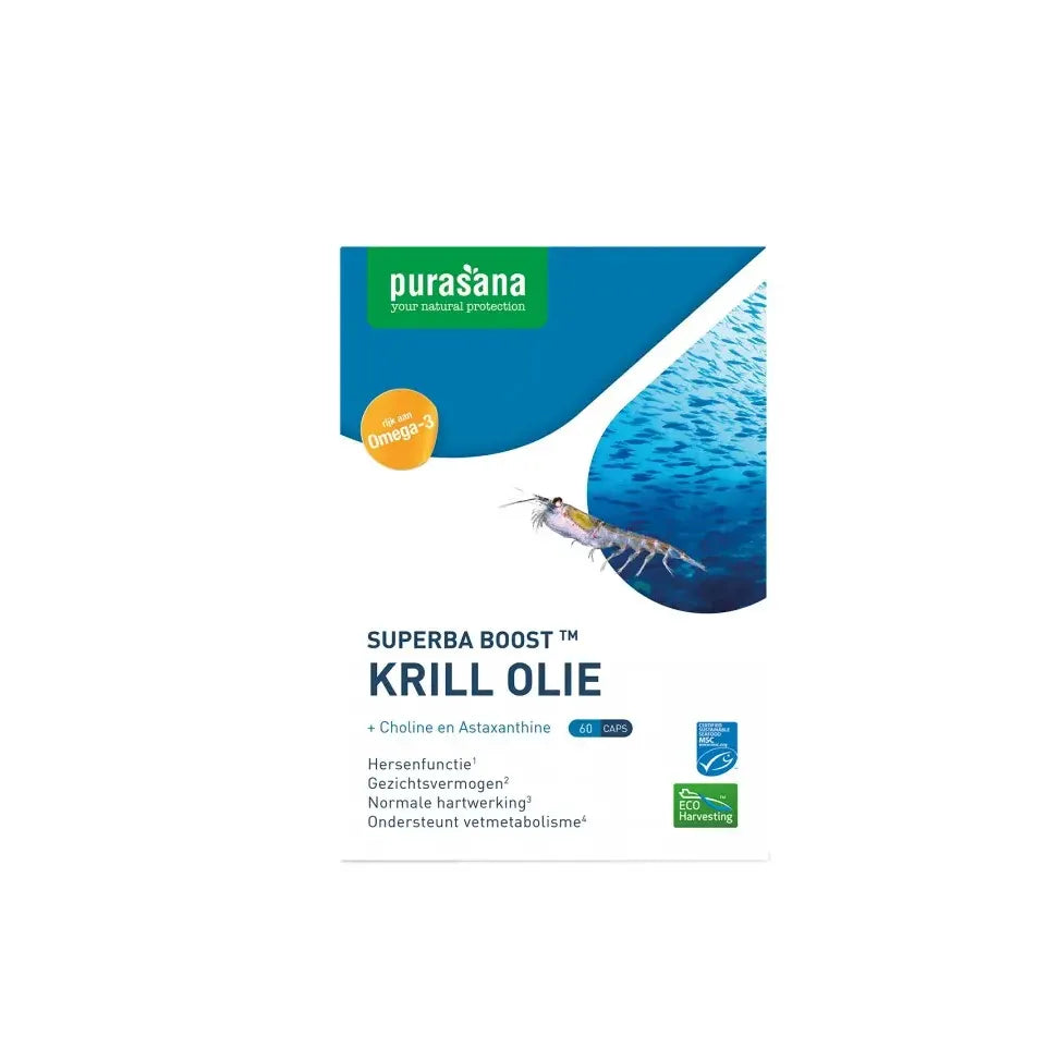 Purasana Krill olie 60 capsules