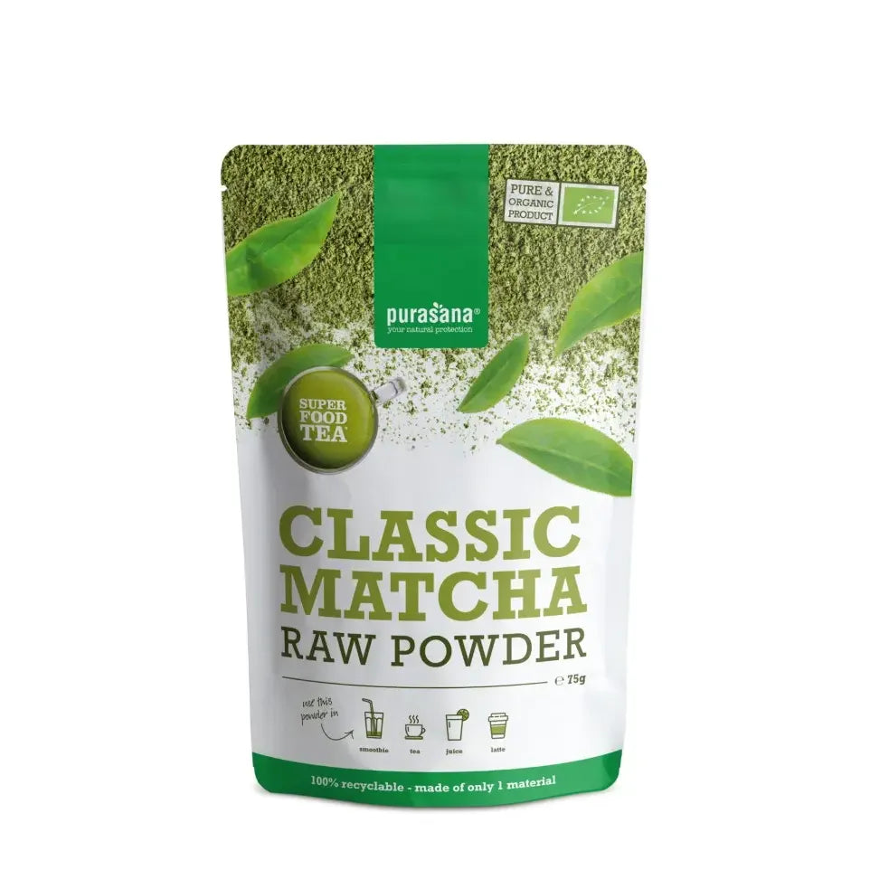 Purasana Matcha powder classic 75 gram