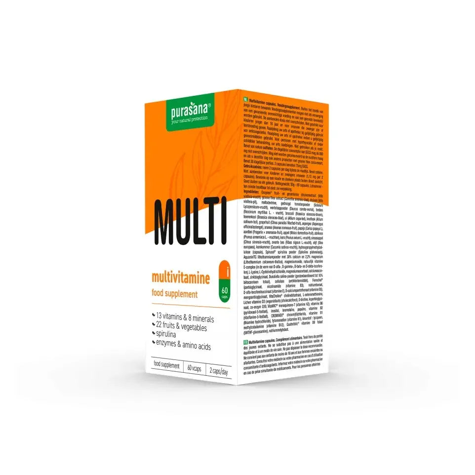 Purasana multi vitamine 60 vcaps