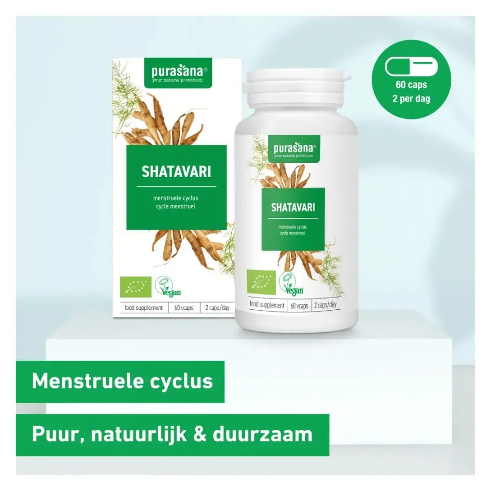 Purasana Shatavari 250 mg bio 60 vcaps