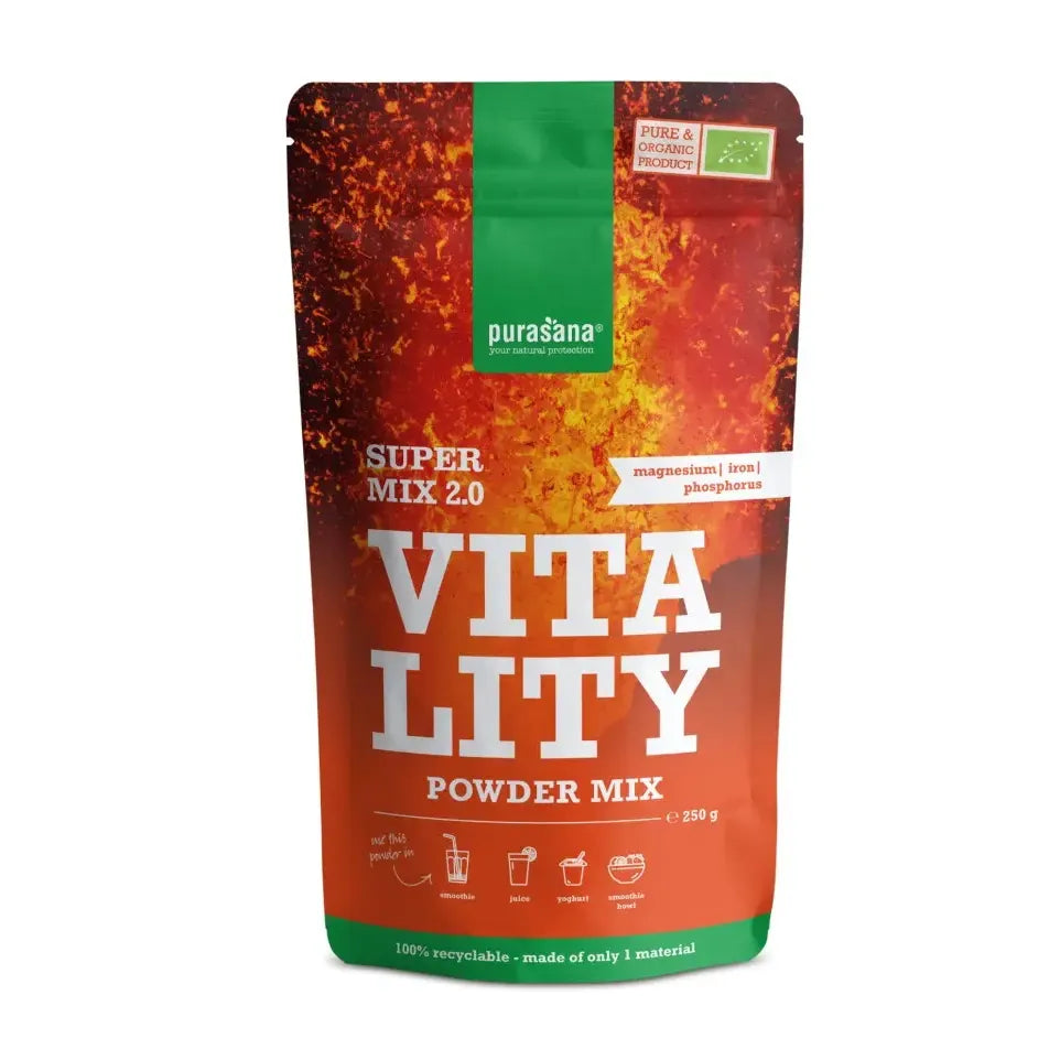 Purasana Vitality mix 2.0 250 gram