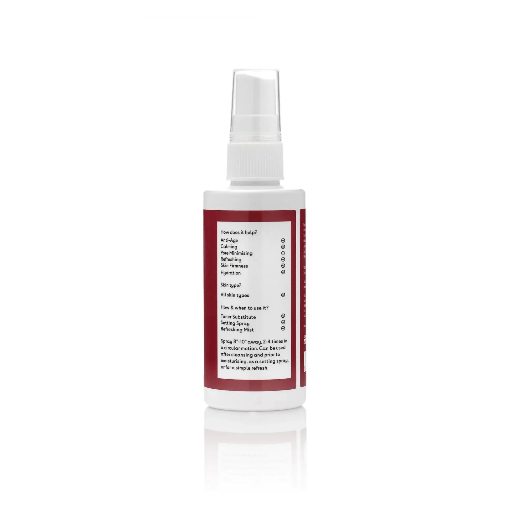 Q+A Hyaluronic acid face mist 100 ml