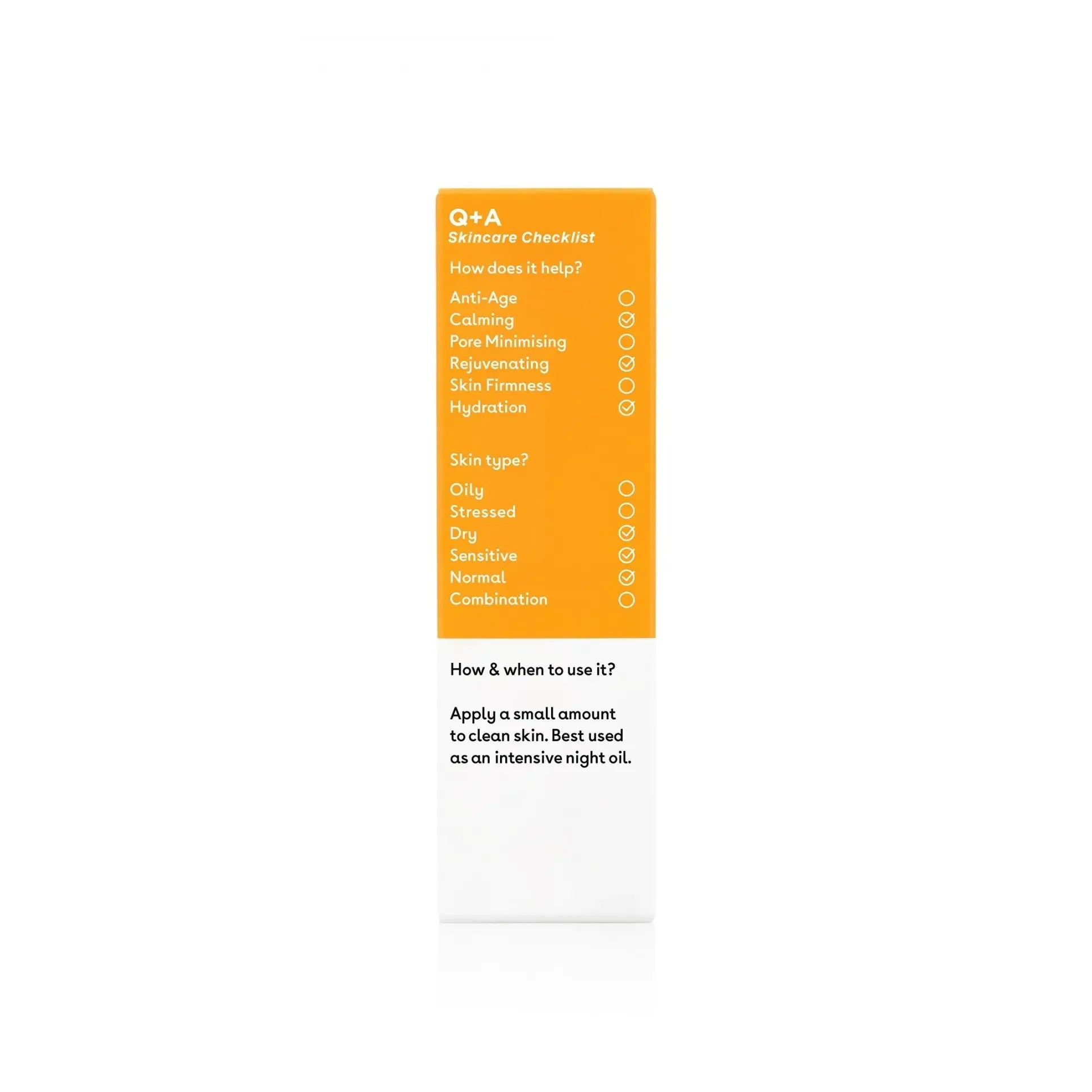 Q+A Superfood facial oil 30 ml