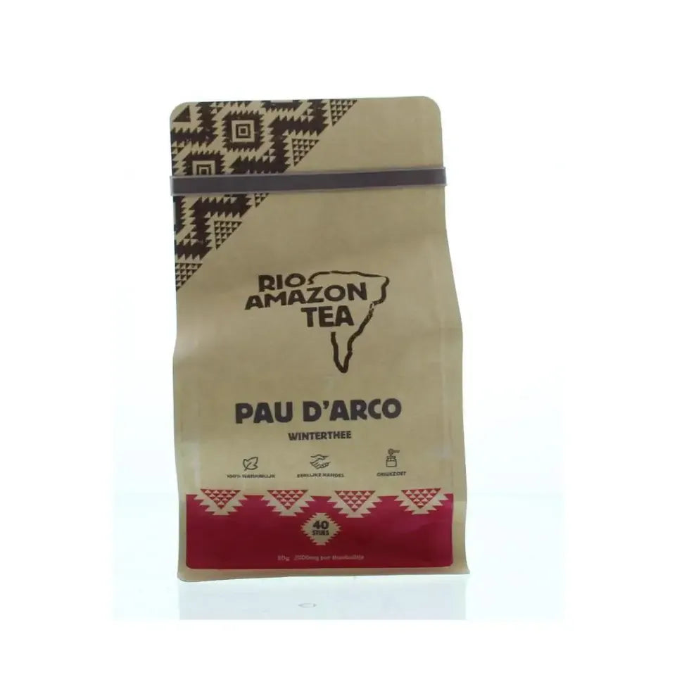 Rio Amazon Pau d'arco winterthee builtjes 40 stuks