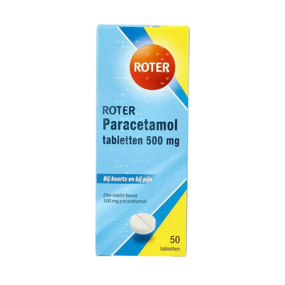 Roter Paracetamol 500 mg 50 tabletten