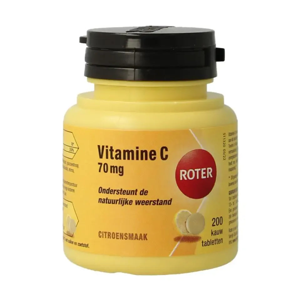 Roter Vitamine C 70 mg kauwtablet 200 kauwtabletten