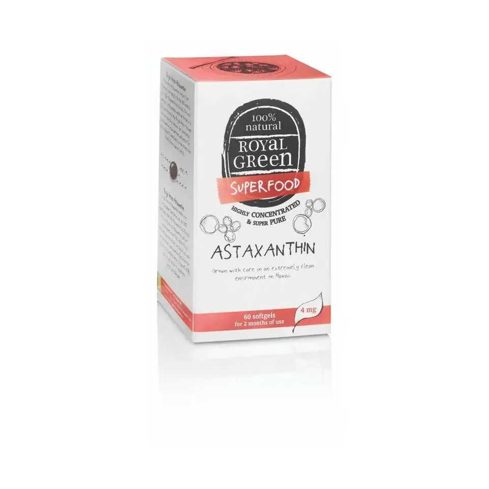 Royal Green Astaxanthine 60 softgels (afbeelding 1)