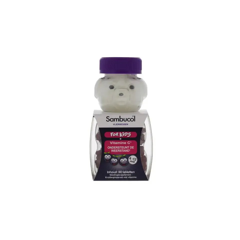 Sambucol voor kids 60 kauwtabletten
