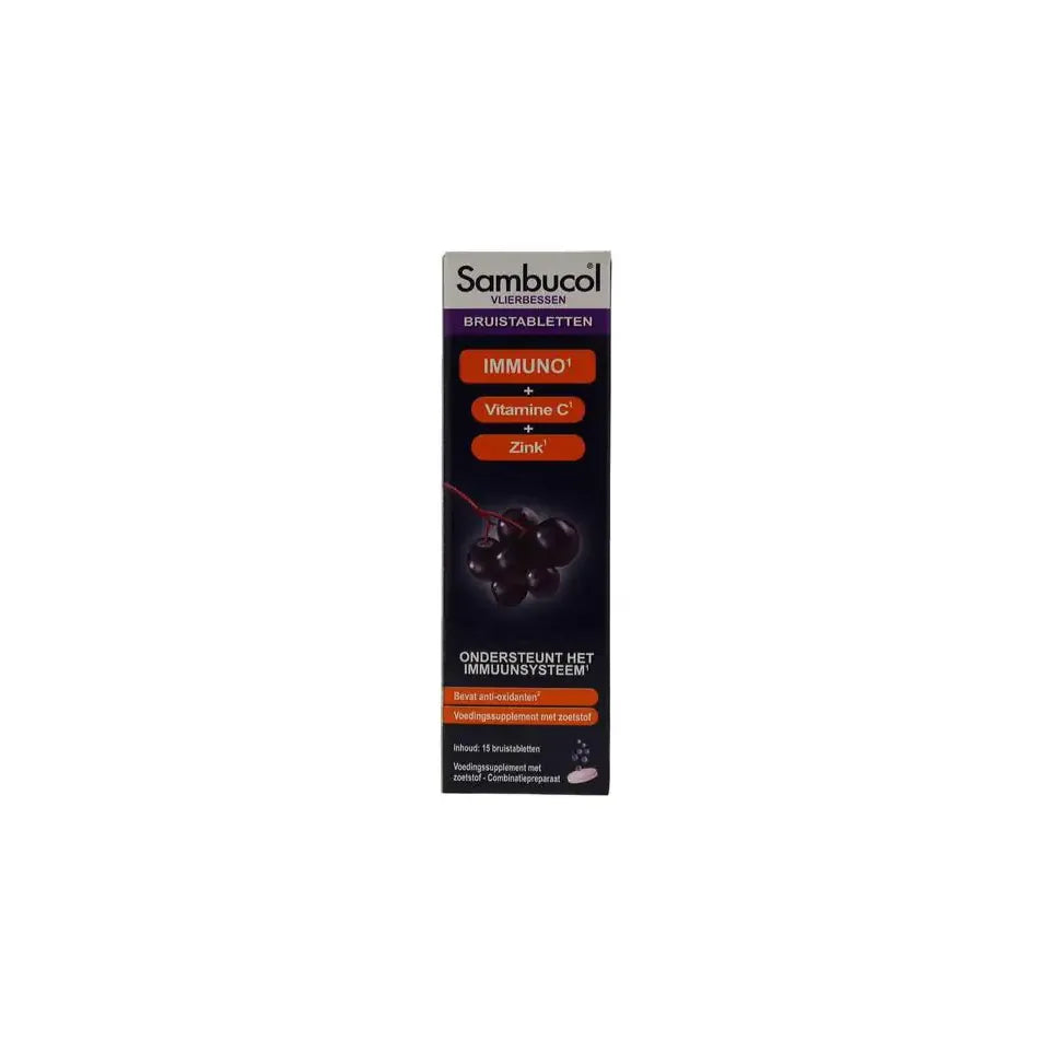 Sambucol Immuno forte 15 bruistabletten