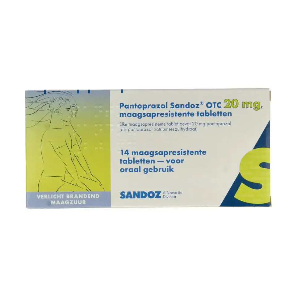 Sandoz Pantoprazol 20 mg 14 stuks