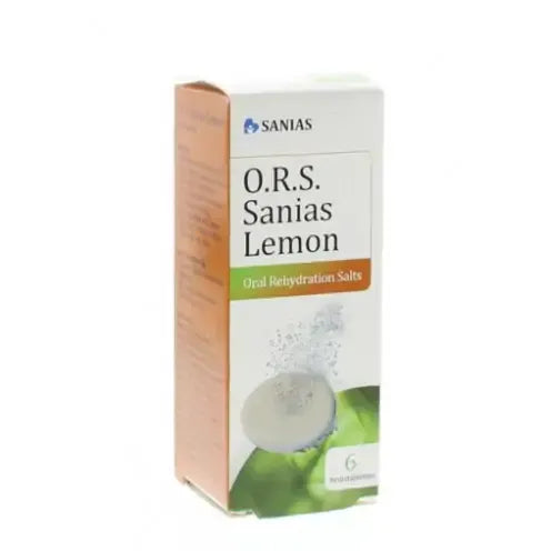 Sanias ORS lemon bruistablet 6 stuks