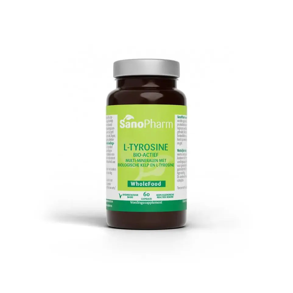Sanopharm L-Tyrosine plus wholefood 60 capsules