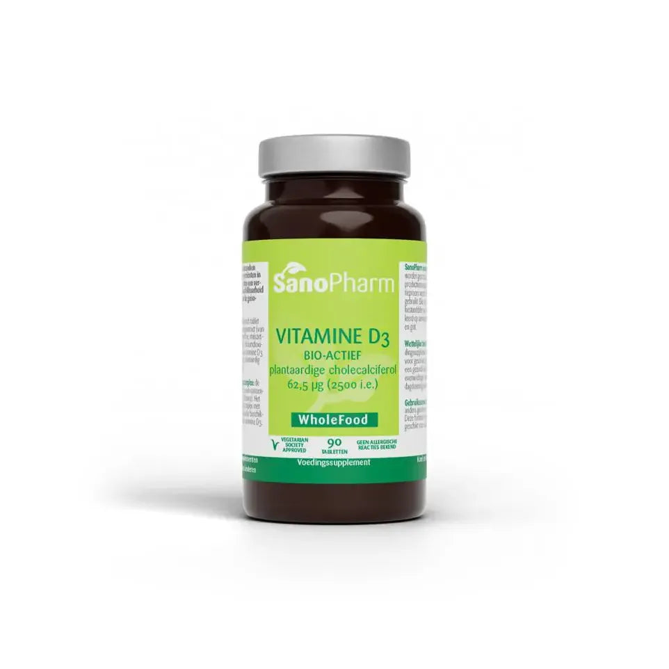Sanopharm Vitamine D3 62.5 mcg/62.5 mcg 90 tabletten