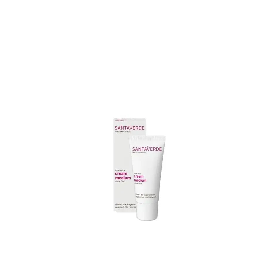 Santaverde Aloe vera cream medium parfumvrij 30 ml