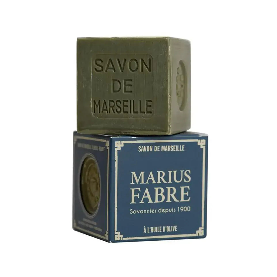 Marius Fabre Savon marseille zeep in doos olijf 400 gram