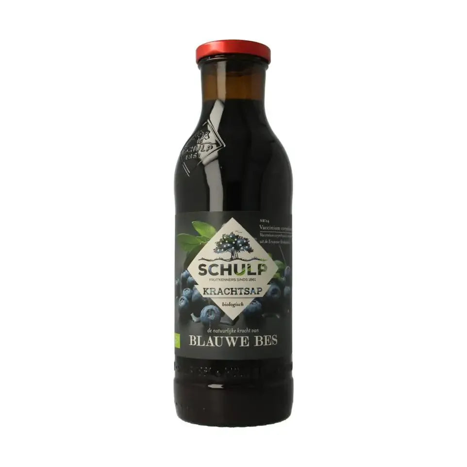 Schulp Krachtsap Blauwe bessen puur 750 ml