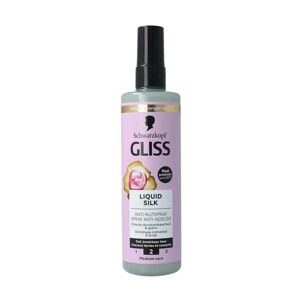 Schwarzkopf Anti-klit spray liquid silk gloss 200 ml