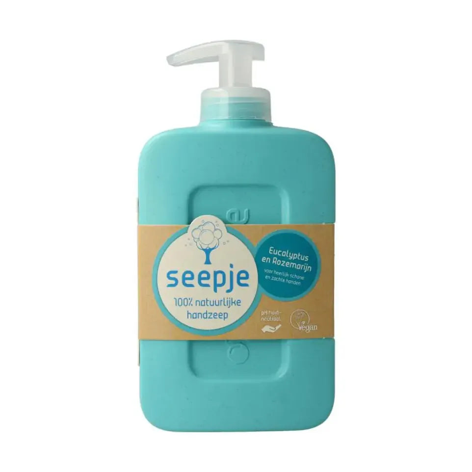 Seepje Handzeep eucalyptus & rozemarijn 300 ml