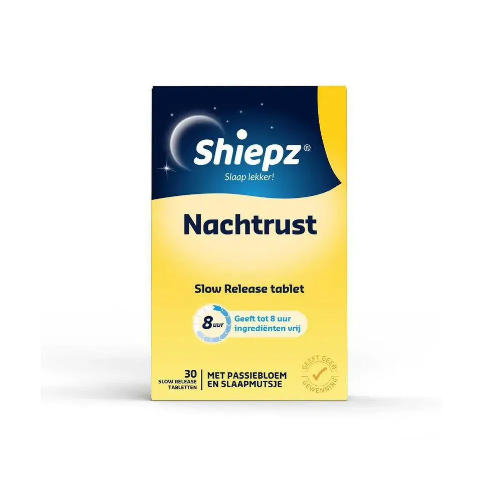 Shiepz Nachtrust 8 uur 30 tabletten
