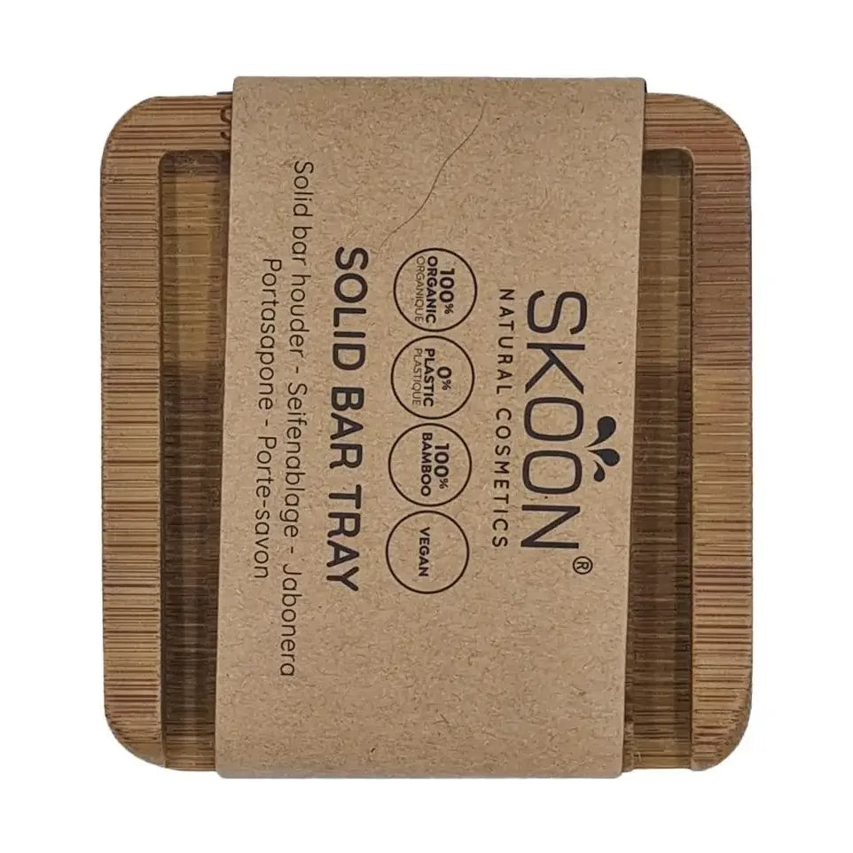 Skoon Solid bar tray - 1 bar - all bamboo