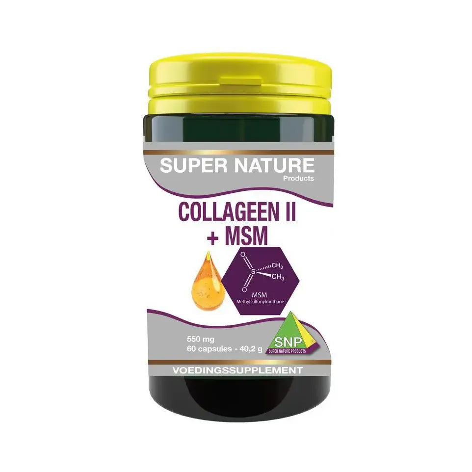 SNP Collageen II + MSM 60 capsules