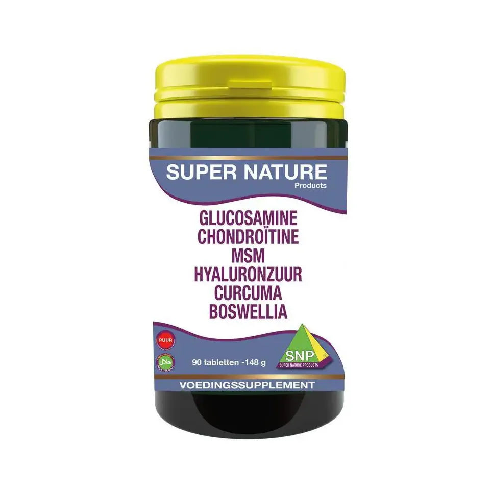 SNP Glucosamine chondro MSM hyaluron curcum boswellia 90