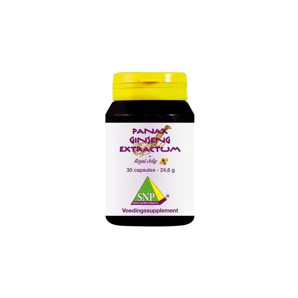 SNP Panax ginseng extract & royal jelly 700 mg 30 capsules