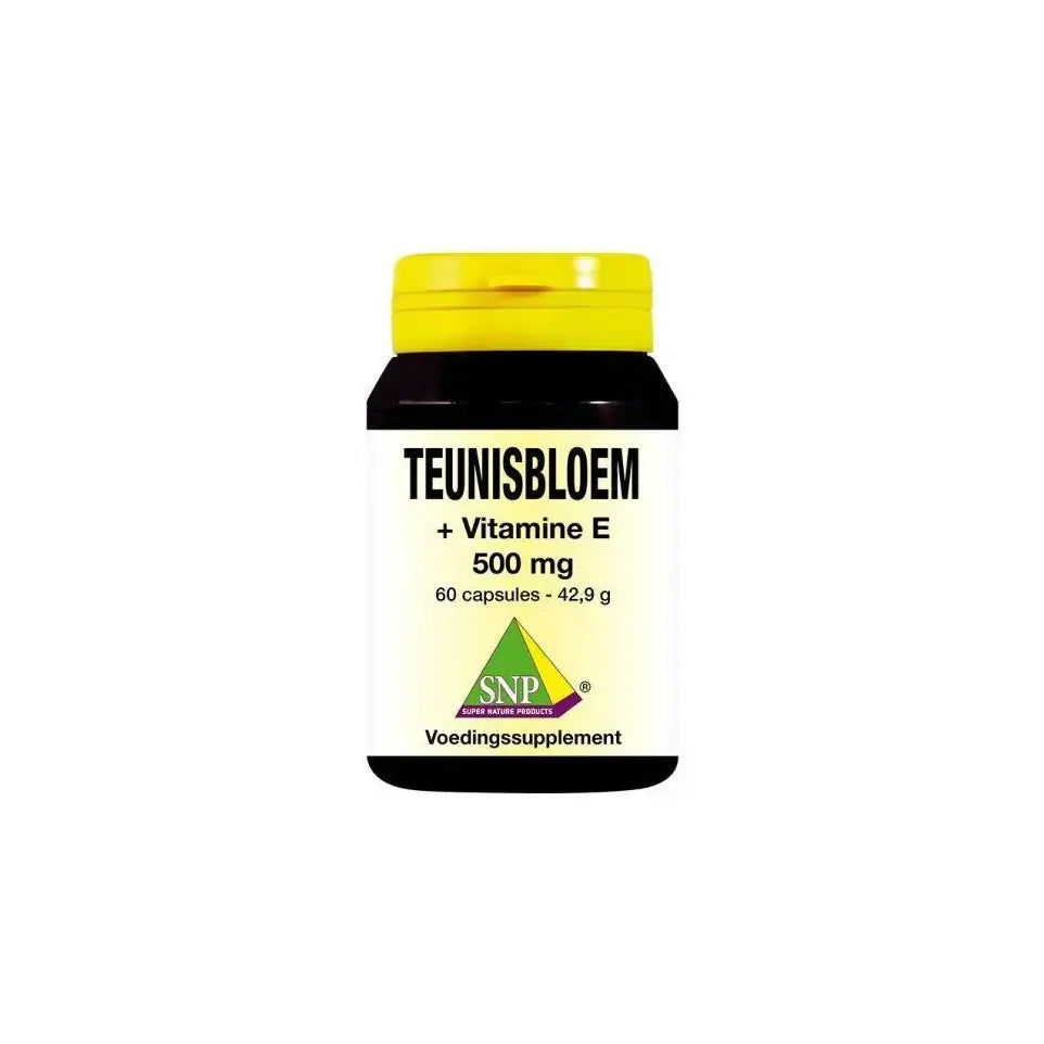 SNP Teunisbloemolie Vitamine E 500 Mg Capsules snp-teunisbloemolie-vitamine-e-500-mg-capsules