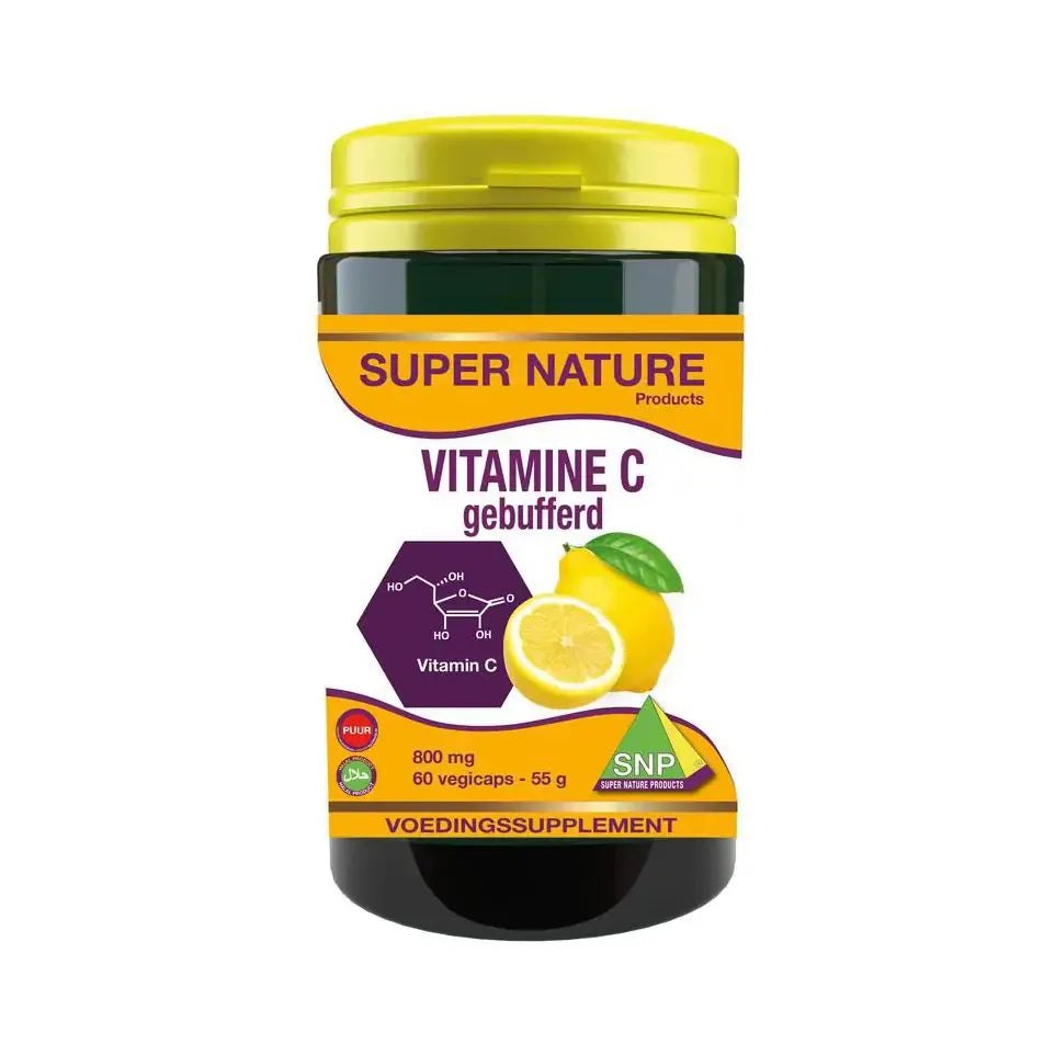 SNP Vitamine C 800 mg gebufferd puur 60 vcaps