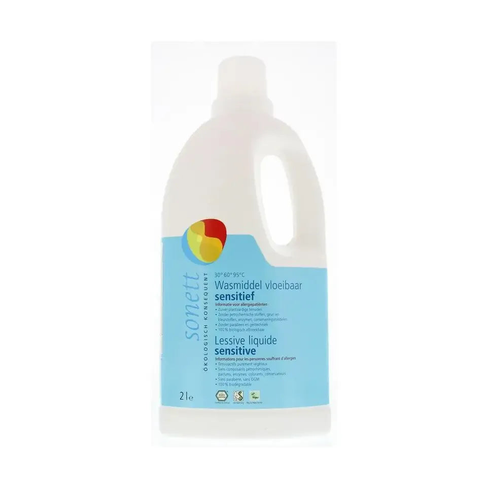 Sonett Wasmiddel vloeibaar sensitief 2 liter