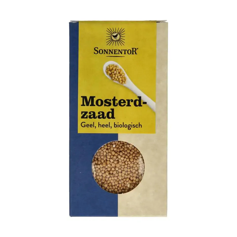 Sonnentor Geel mosterdzaad 120 gram