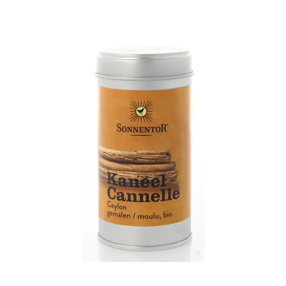 Sonnentor Kaneel gemalen metalen bus 40 gram