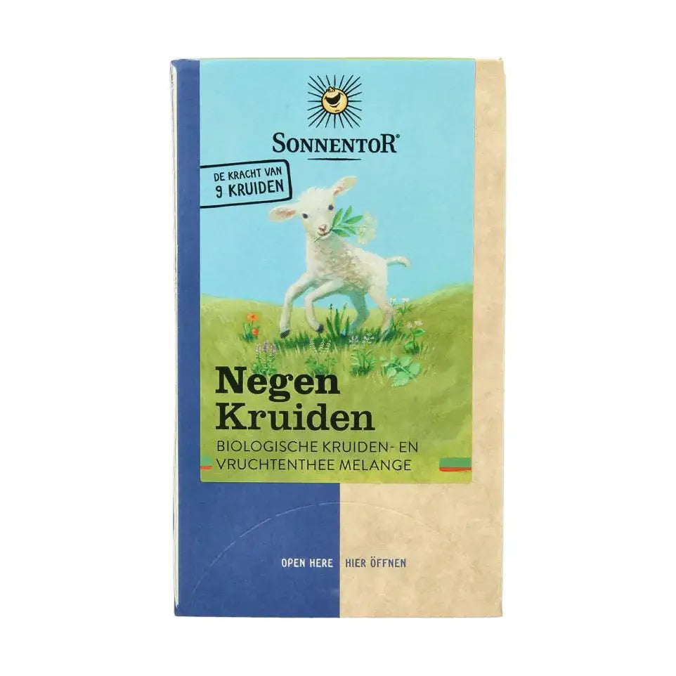 Sonnentor Negen kruiden & vruchten melange 18 zakjes