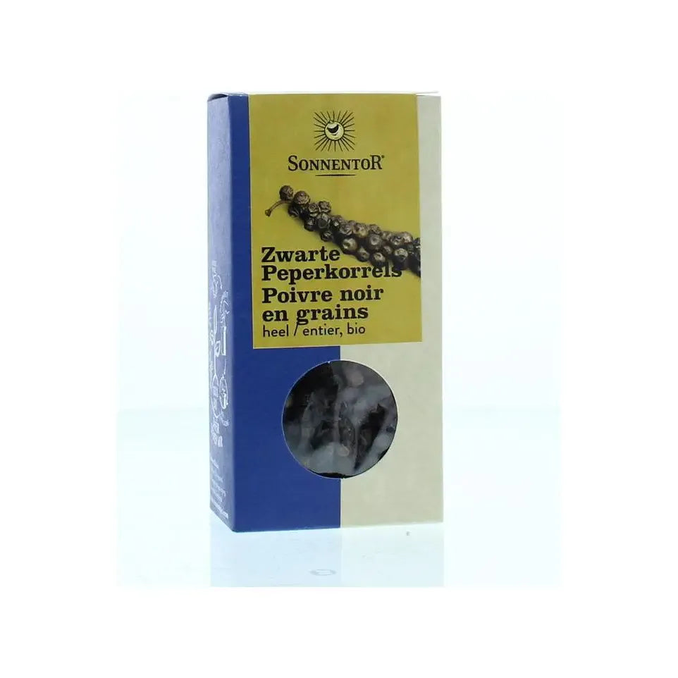 Sonnentor Peperkorrels zwart 55 gram