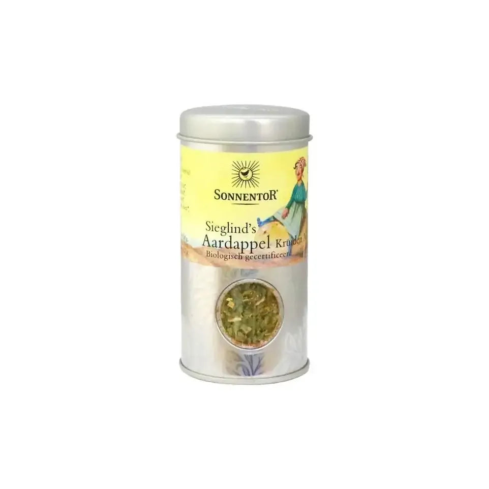 Sonnentor Sara aardappelkruiden metalen bus 22 gram