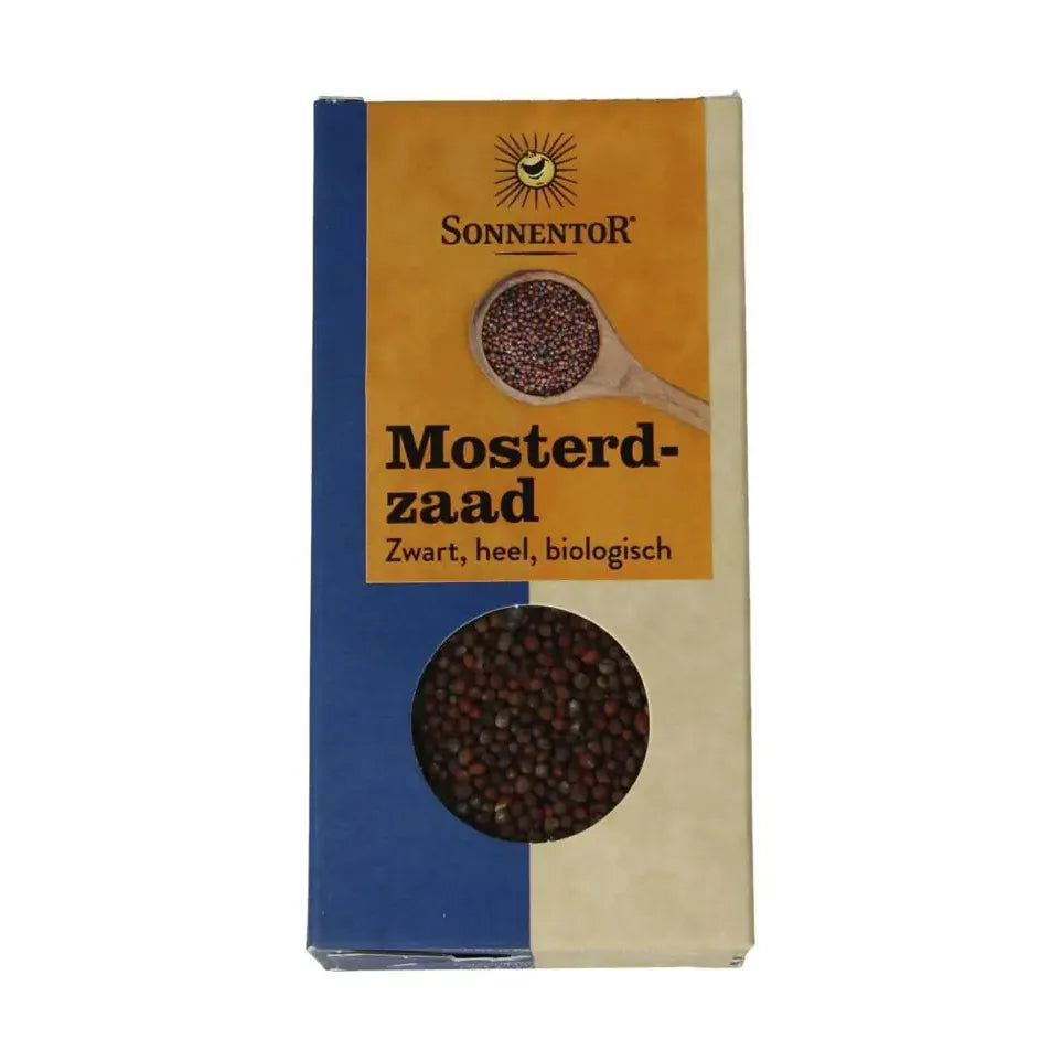 Sonnentor Zwart mosterdzaad 80 gram