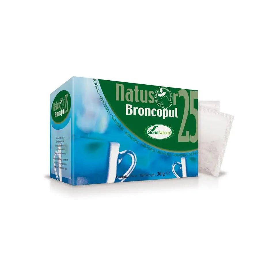 Soria Broncopul 25 Natusor infusie 20 zakjes