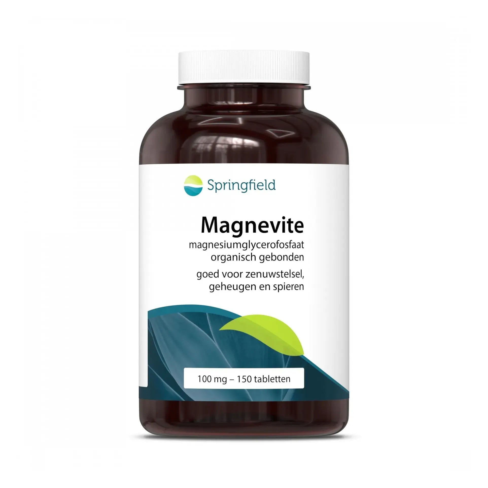 Springfield Magnevite magnesium glycerofosfaat 100 mg 150