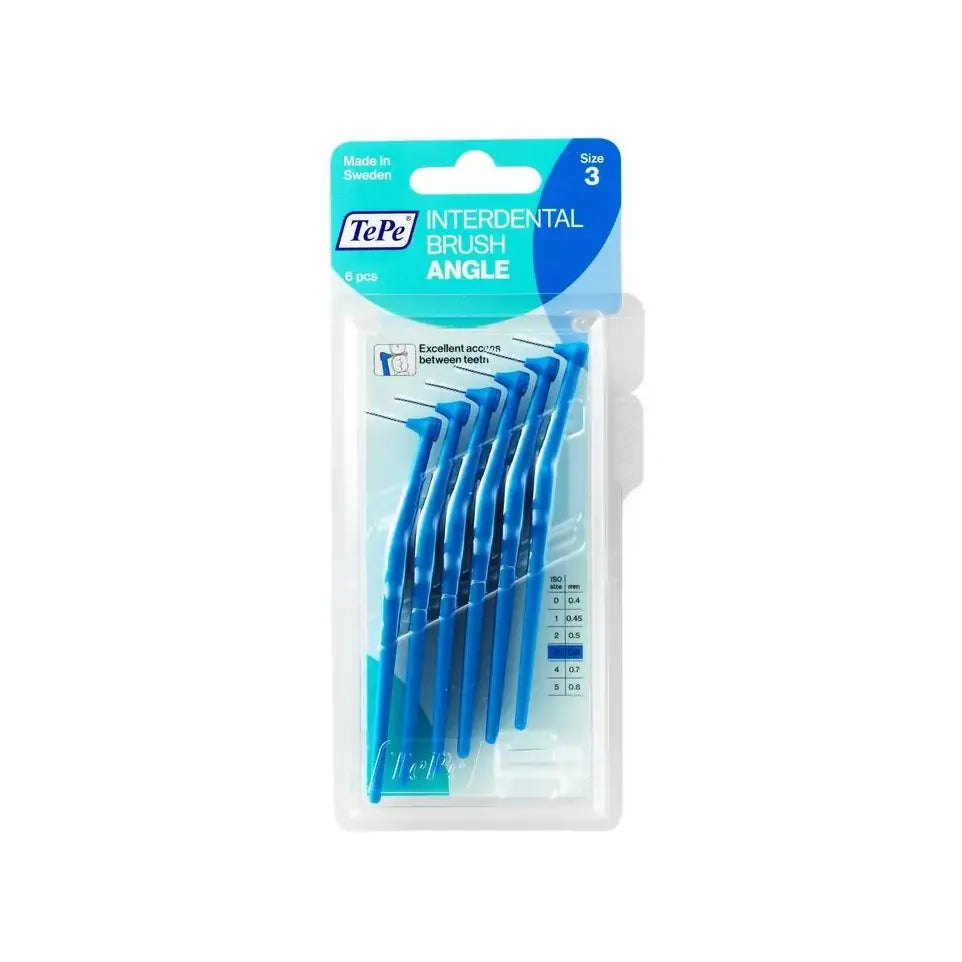Tepe Angle blauw 0.6 mm 6 stuks