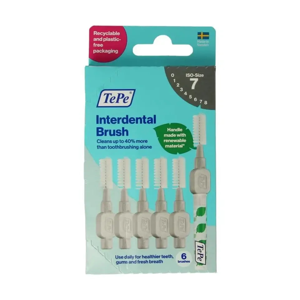 Tepe Rager grijs 1.3mm maat 7 6 stuks