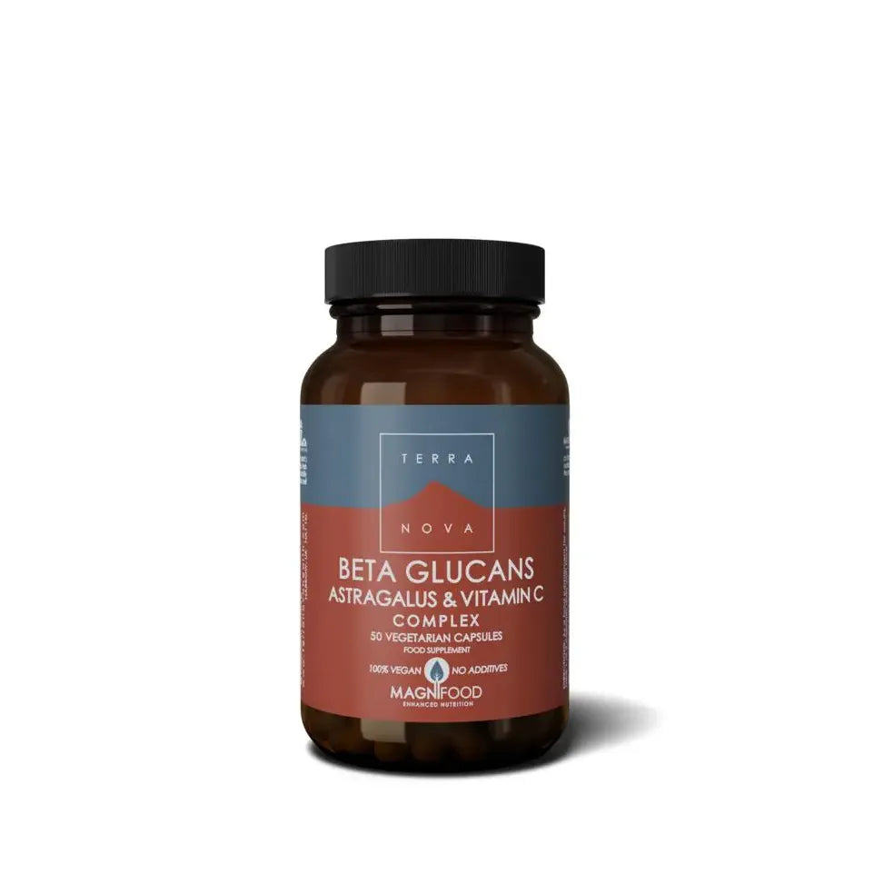 Terranova Beta glucans astragalus vitamin c complex 50 capsules