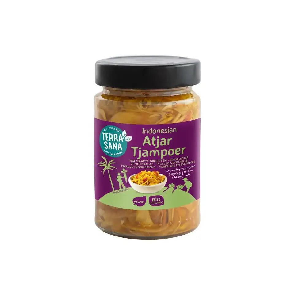 Terrasana Indonesische Atjar Tjampoer bio 300 gram