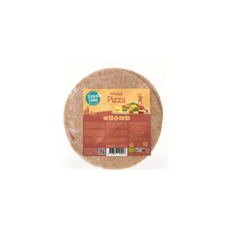 Terrasana Pizzabodems tarwe bio 2 stuks