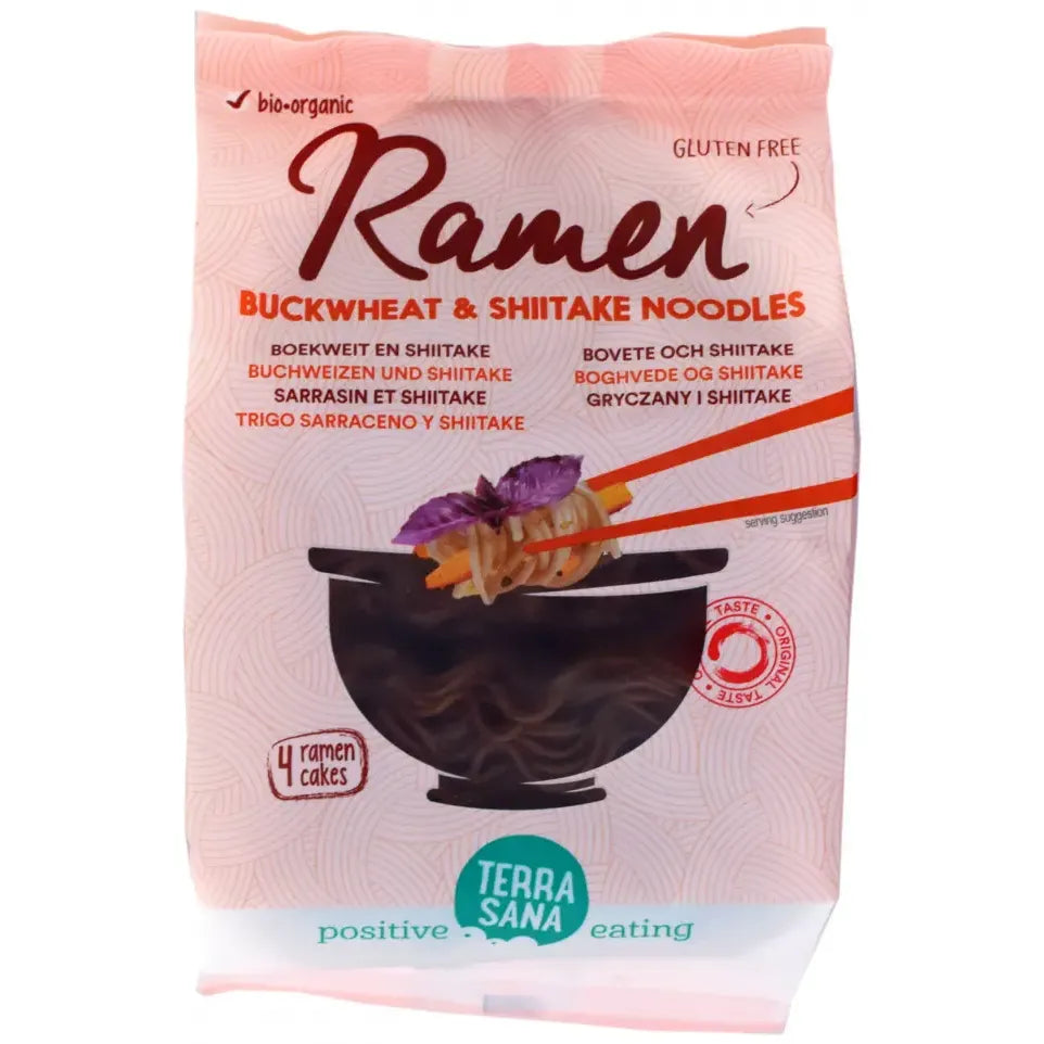 Terrasana Ramen boekweit en shiitake bio 280 gram