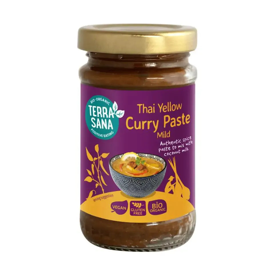 Terrasana Thaise gele currypasta bio 120 gram