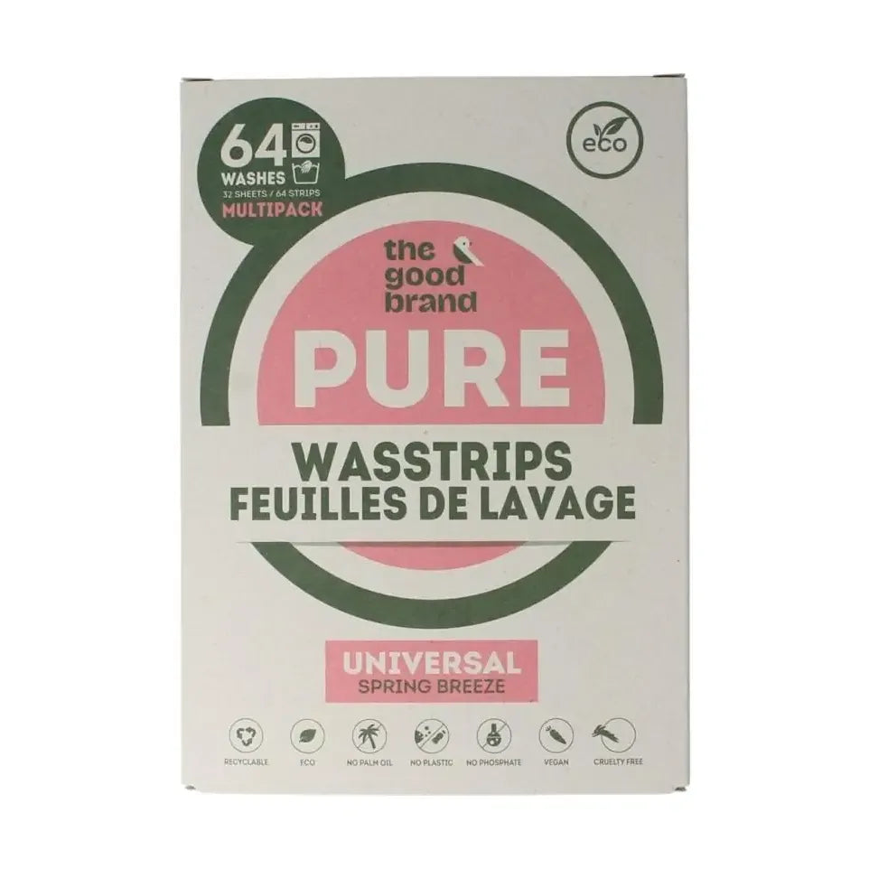 The Good Brand Wasstrips 64 stuks