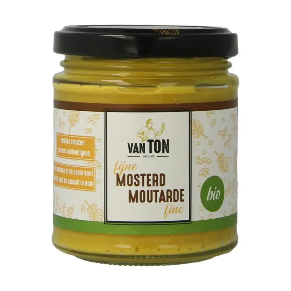Van Ton Mosterd fijn 170 gram