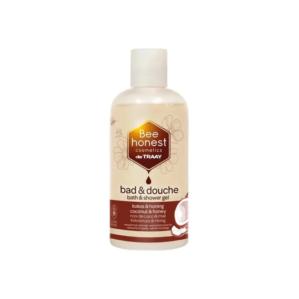 Traay Bee Honest Bad/douche kokos/honing 250 ml
